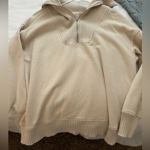 Aerie sweater quarter zip
